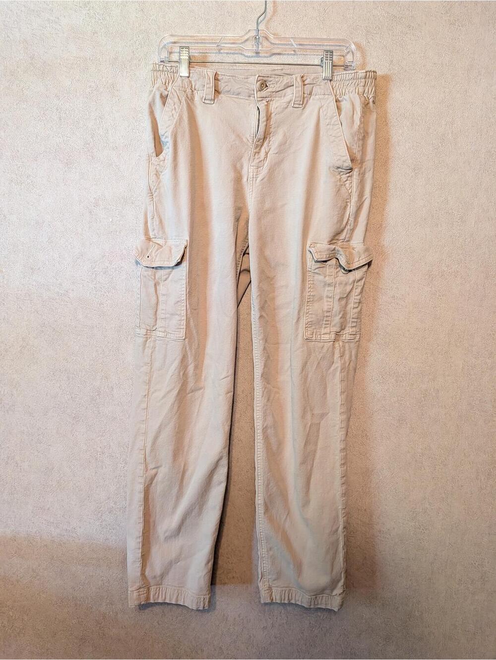 AMERICAN EAGLE tan cargo pants sz 10